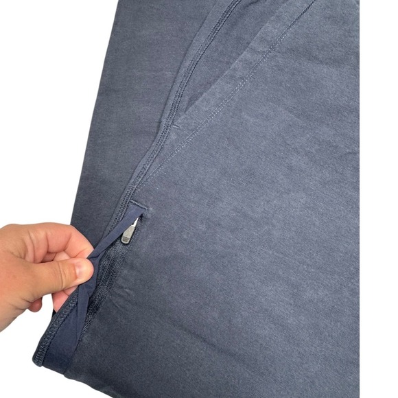 Mack Weldon Ace Sweatpants Joggers Blue Small Athletic Comfort Stretch - Picture 2 of 6